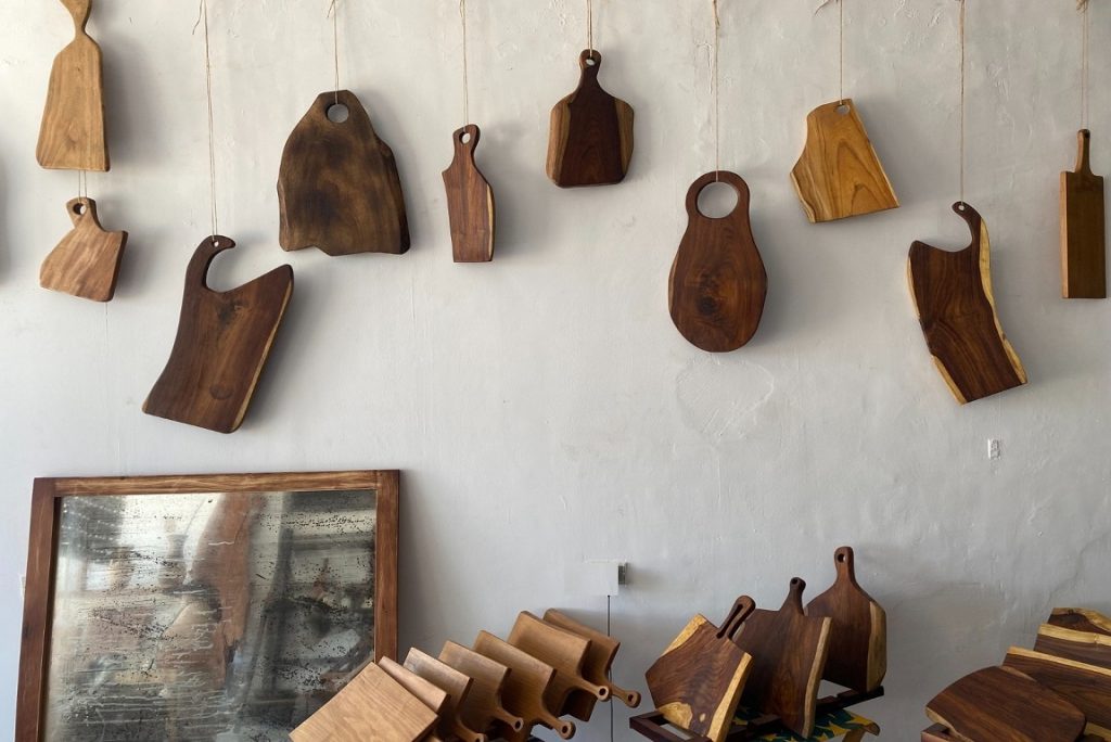 Isaac and Brute wood cutting boards cairo