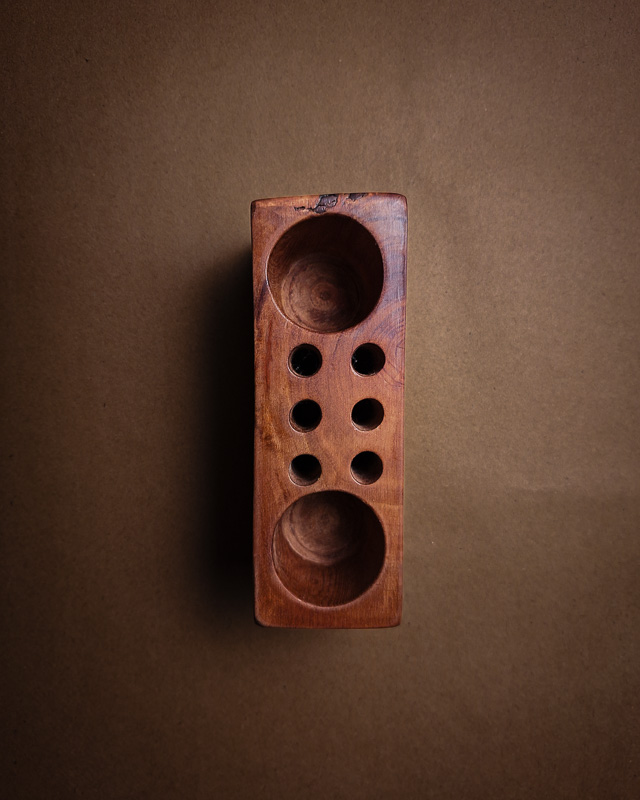 Stationary Holder | Kafur Wood | 19 *6.5*8 cm